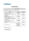 Vista preliminar de documento Comunicado - Reprogramación CAS N 2025[F]