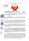 Vista preliminar de documento Resolucion Directoral N° 002663-2025