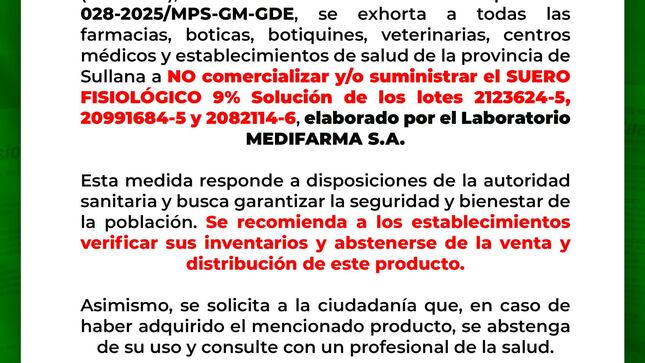 Comunicado