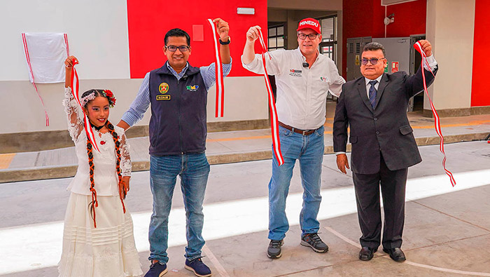 Inauguramos la Escuela Bicentenario 2029 Simón Bolívar en San Martín de Porres