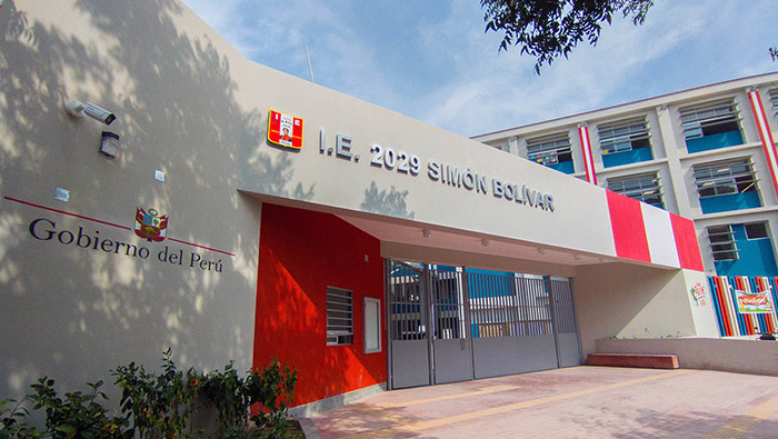 Inauguramos la Escuela Bicentenario 2029 Simón Bolívar en San Martín de Porres