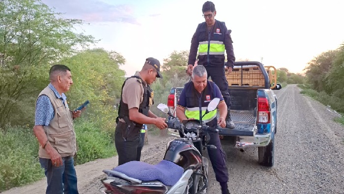 Recuperación de moto