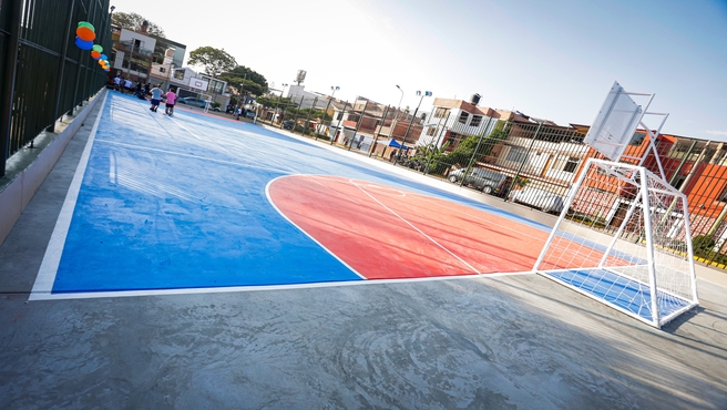 Espacio para la práctica deportiva