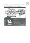 Vista preliminar de documento Convocatoria al Presupuesto participativo basado en resultados 2025
