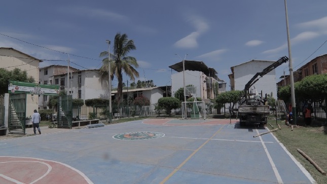 Remodelarán plataforma en Unidad Vecinal