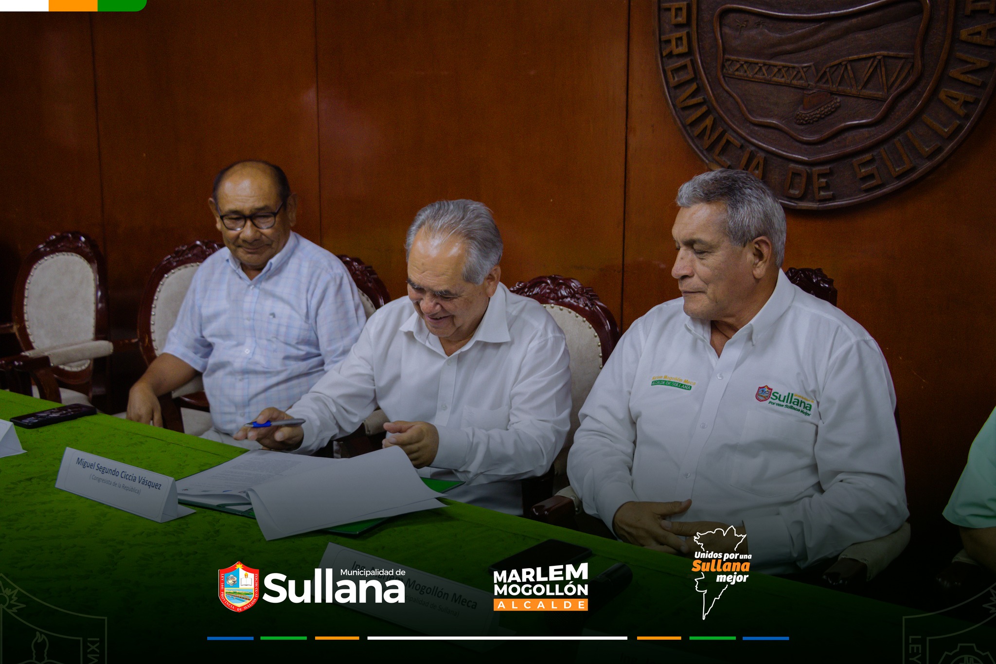 Alcalde Marlem Mogollón impulsa mesa técnica para el desarrollo sostenible del Valle del Chira