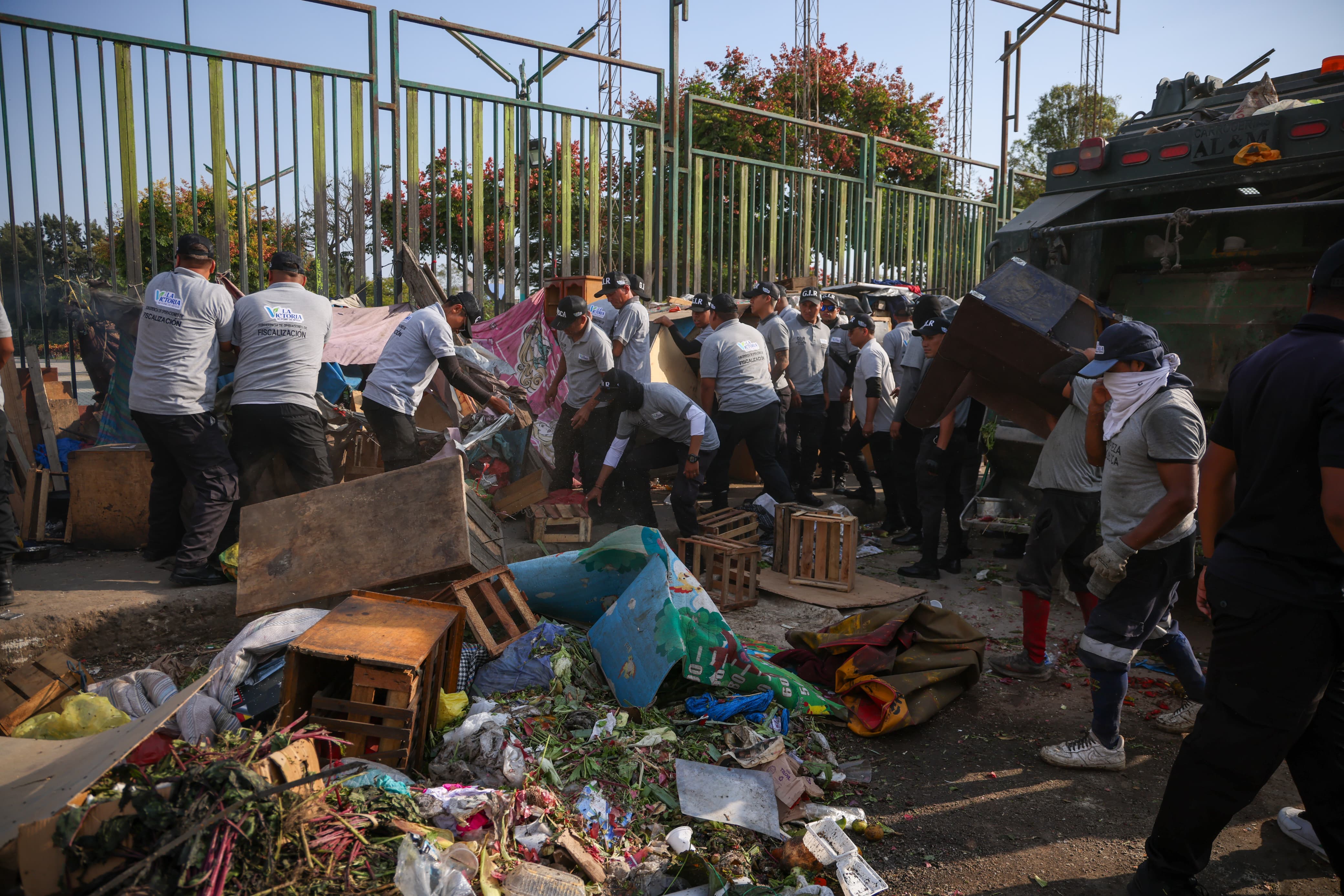 Operativo de recuperación de espacio público