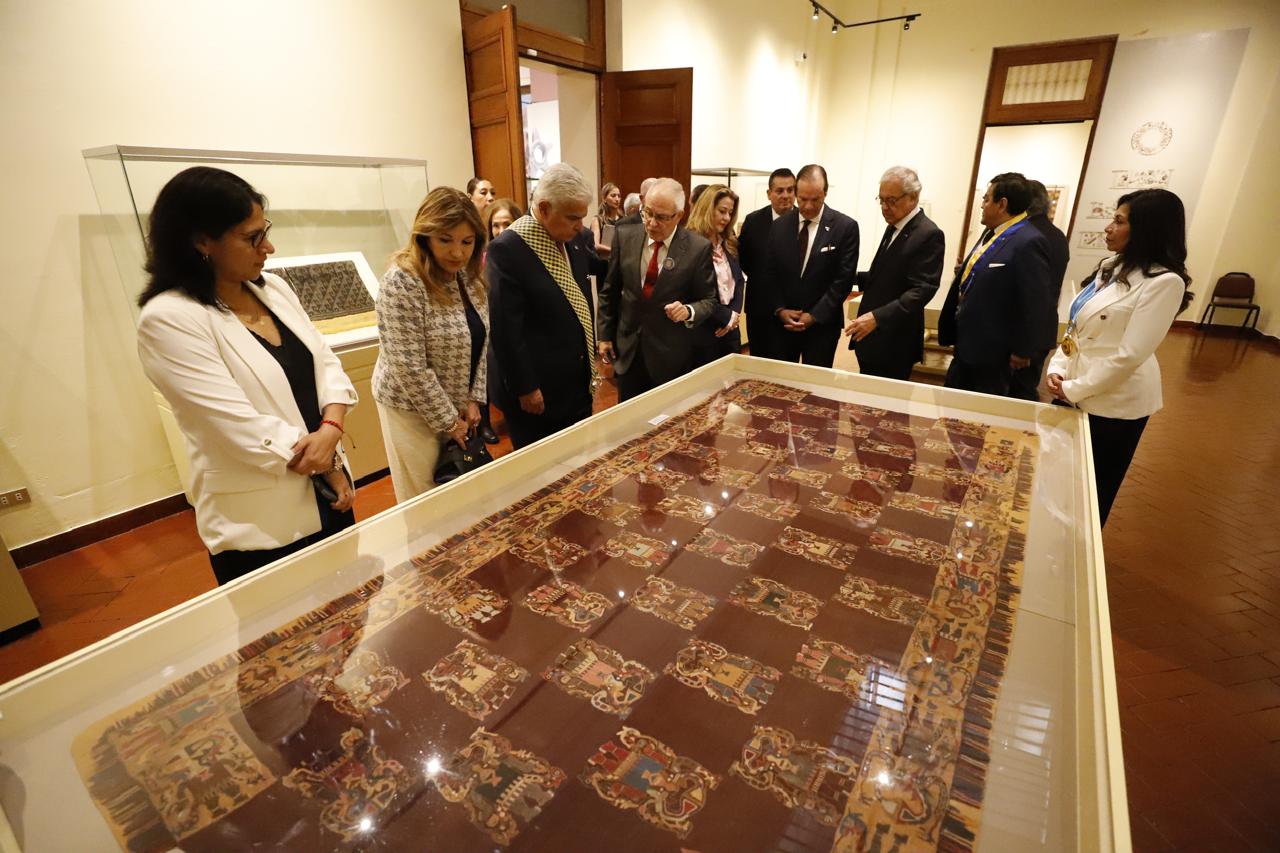 Presidente de Panamá visita MNAAHP