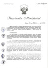 Vista preliminar de documento Resolución Ministerial N° 254-2025-MINSA