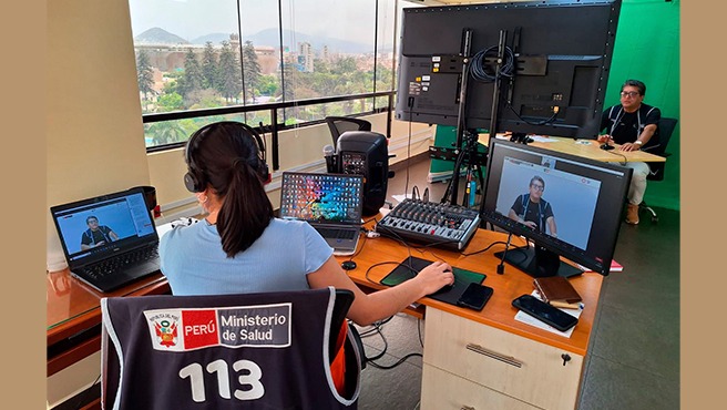 Minsa: más de 668 000 peruanos de las 24 regiones recibieron capacitación virtual sobre salud