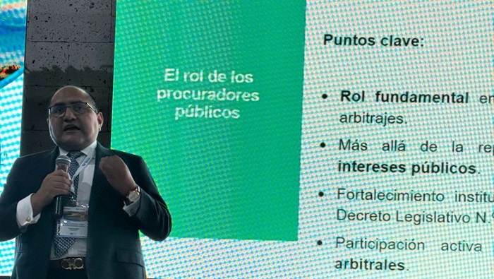 Procuraduría General del Estado cumple destacada participación en foro “Retos de la defensa jurídica del Estado en materia arbitral”