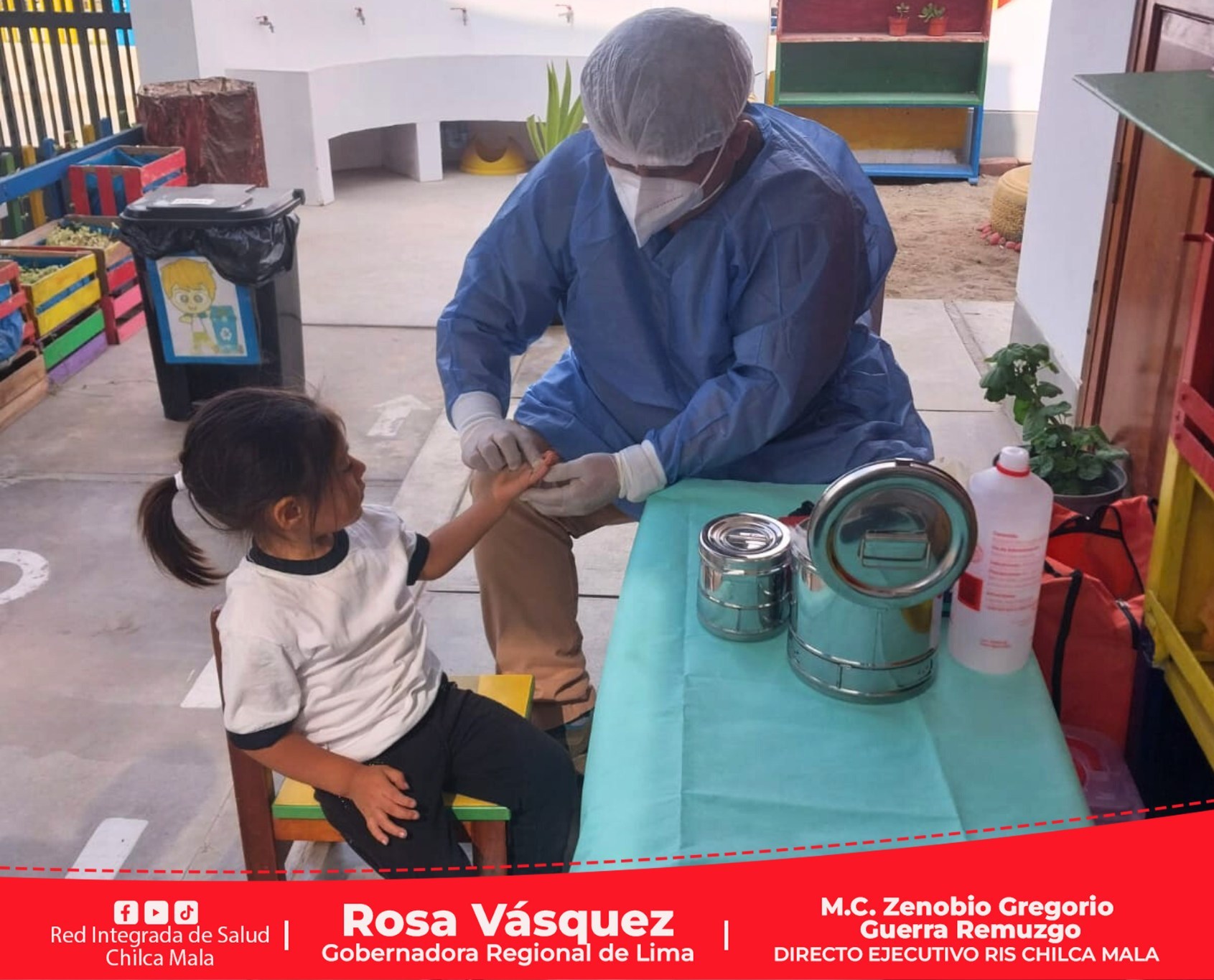 RIS Chilca Mala promueve Campaña de Atención Integral de Salud en el distrito de Mala.