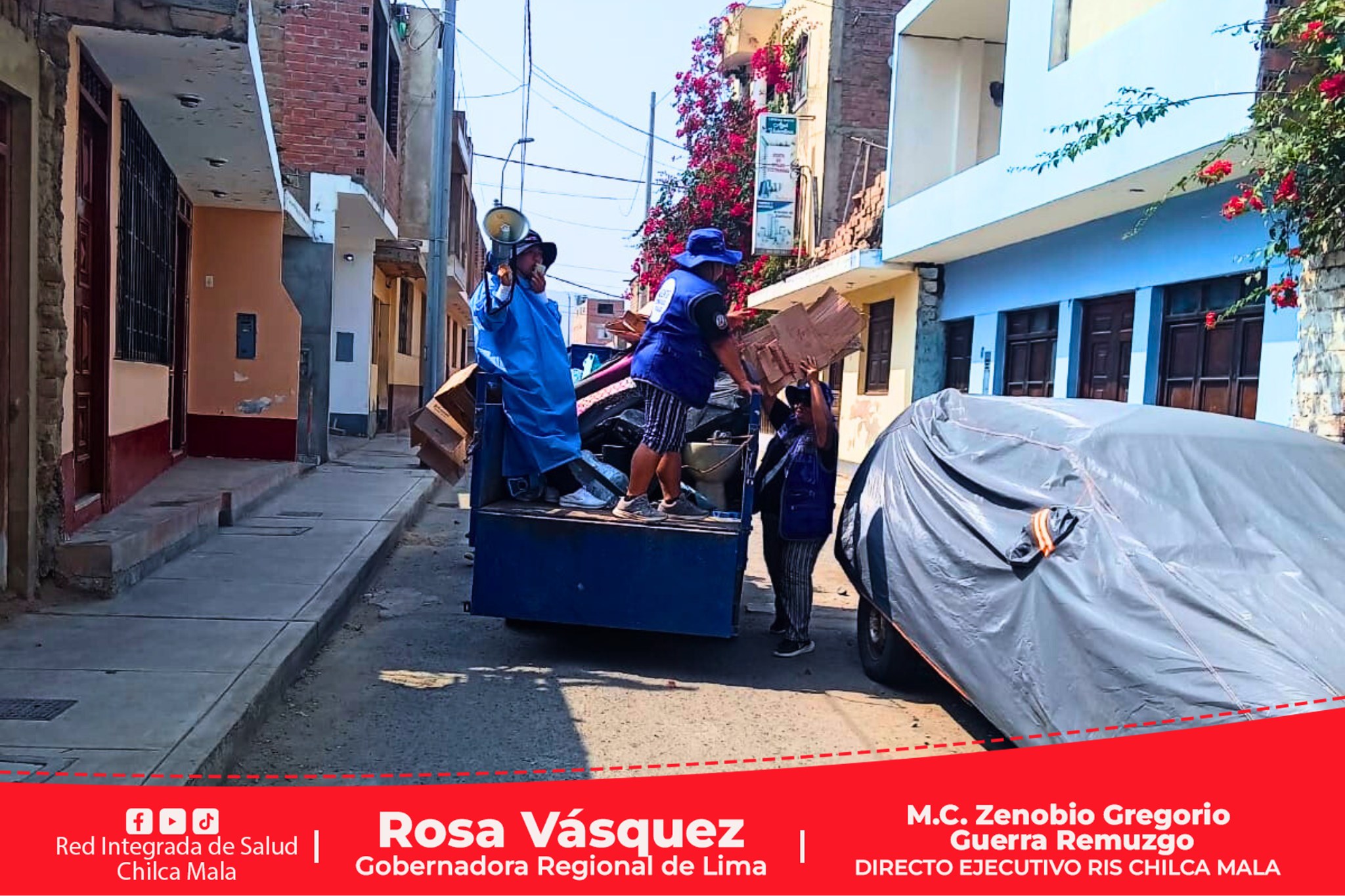 Campaña de Recojo de Inservibles en la RIS Chilca Mala no se detiene.