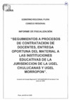 Vista preliminar de documento ACR 2470-2025/GRP-CR - Informe de Fiscalización SEGUIMIENTO DE CONTRATACION DOCENTE