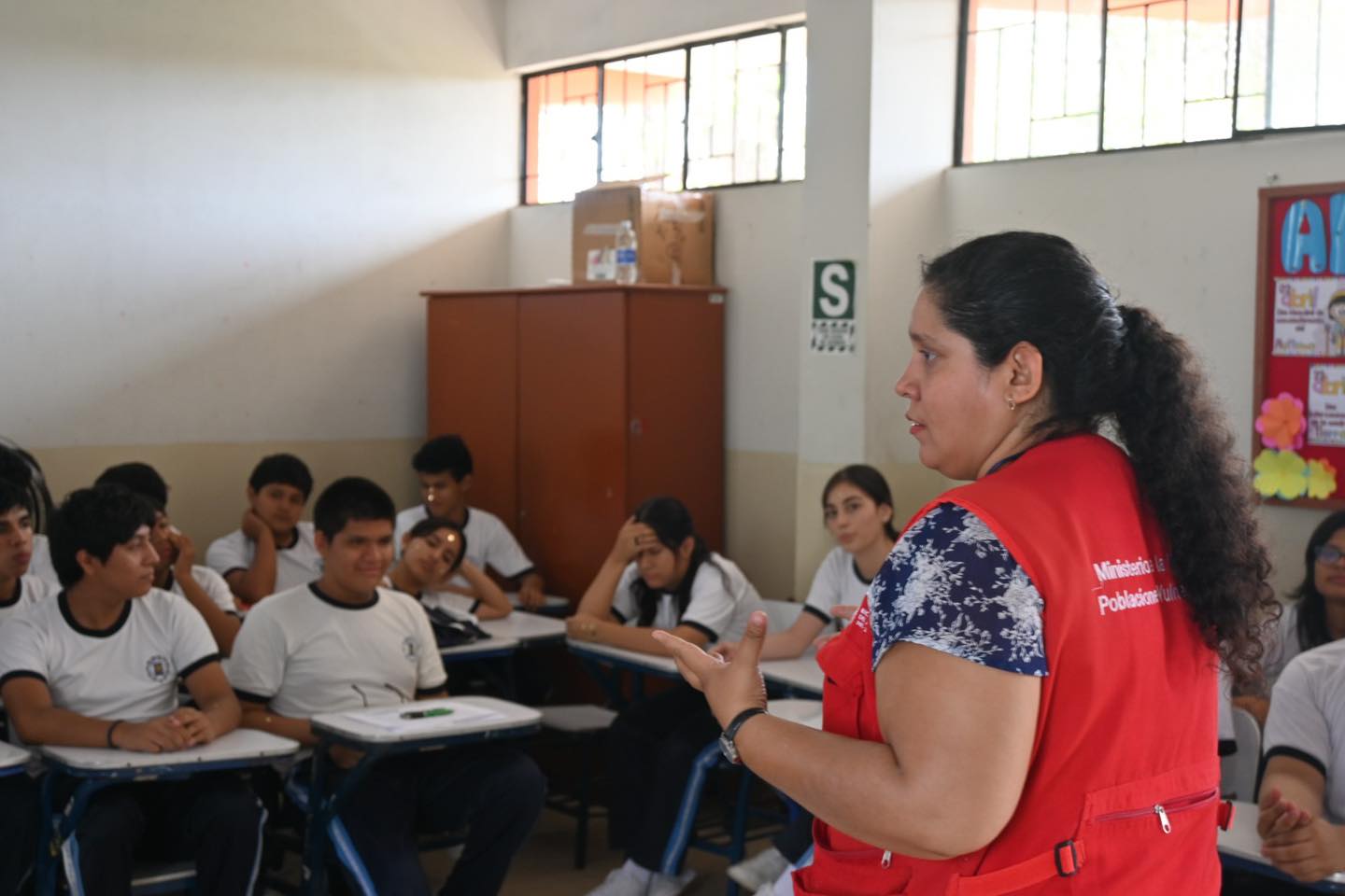 𝐌𝐃𝐕𝐎 realiza Taller de Autoestima en la 𝐈.𝐄. 𝐍𝐔𝐄𝐒𝐓𝐑𝐀 𝐒𝐄Ñ𝐎𝐑𝐀 𝐃𝐄𝐋 𝐏𝐈𝐋𝐀𝐑