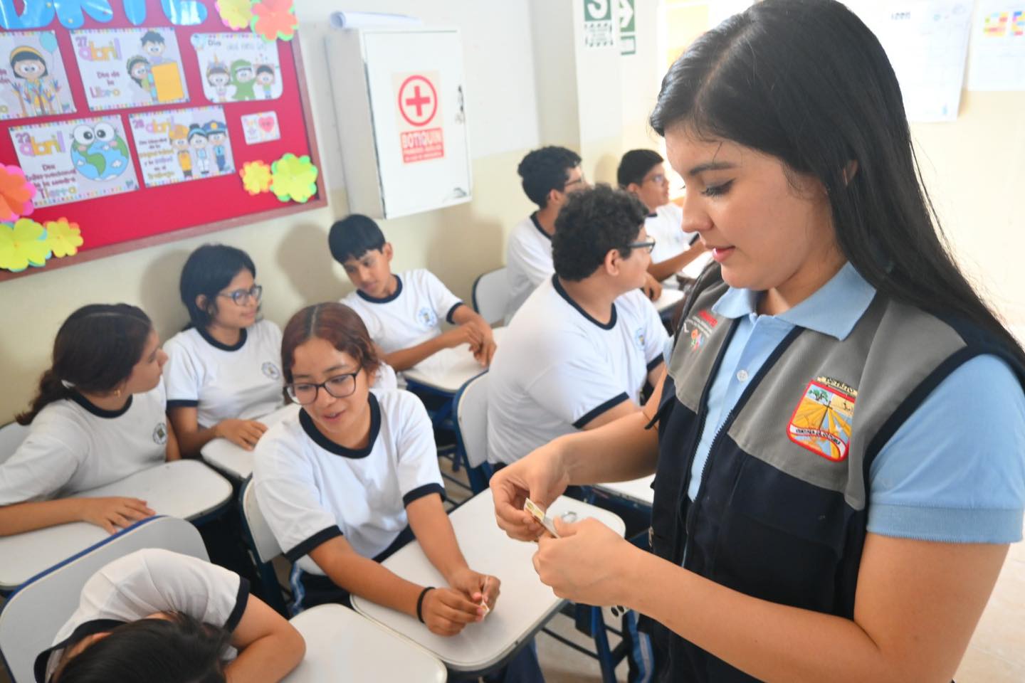 𝐌𝐃𝐕𝐎 realiza Taller de Autoestima en la 𝐈.𝐄. 𝐍𝐔𝐄𝐒𝐓𝐑𝐀 𝐒𝐄Ñ𝐎𝐑𝐀 𝐃𝐄𝐋 𝐏𝐈𝐋𝐀𝐑