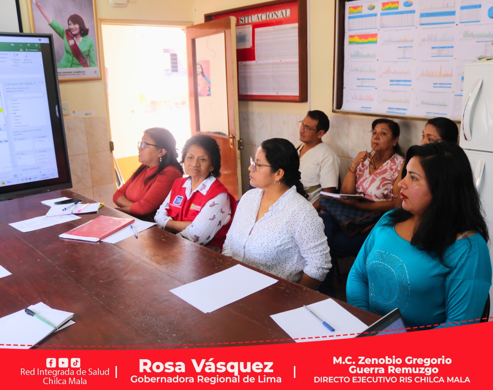 RIS Chilca Mala realiza sesión de Asistencia Técnica sobre el Registro HIS - MINSA