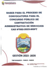 Vista preliminar de documento Bases Cas N° 002-2025-MDFT