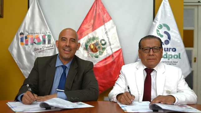 INSN firma convenio con Saludpol para brindar atención especializada a 30 000 niños y adolescentes