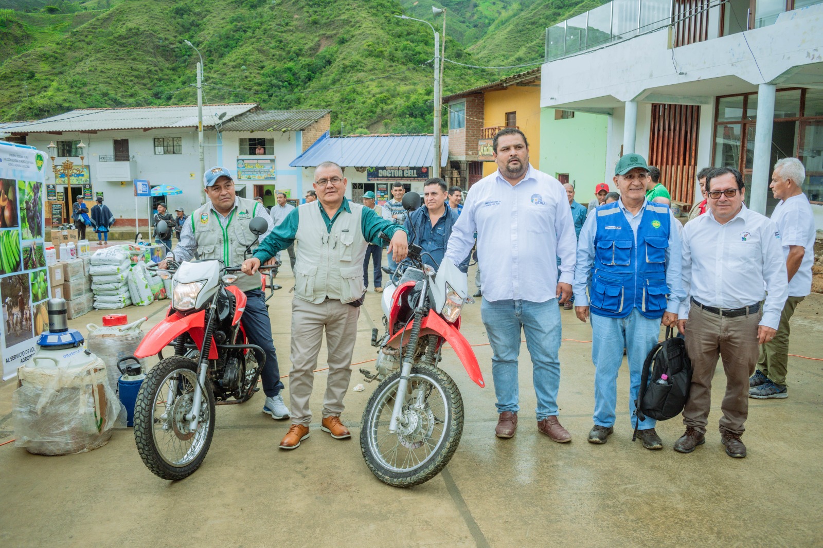 Gobierno Regional reabre Oficina Agraria en Pacaipampa para brindar asistencia técnica permanente a productores del distrito