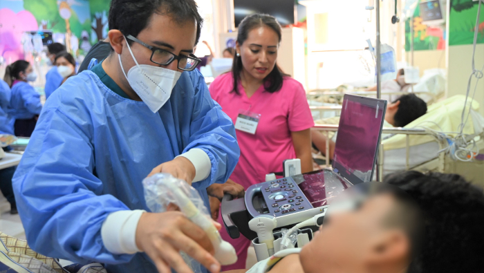 Curso taller “Pocus básico en el paciente pediátrico clínico”