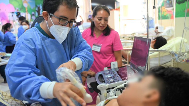Curso taller “Pocus básico en el paciente pediátrico clínico”