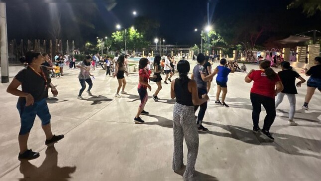 Zumba bajo la luna 