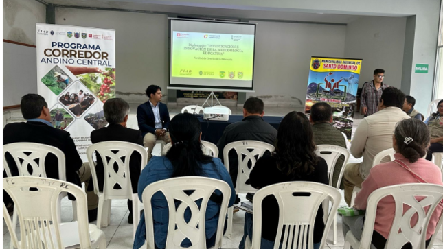 La UGEL Morropón participó en la inauguración del Diplomado de Investigación e Innovación en Metodología Educativa.