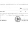 Vista preliminar de documento ANEXO N°06 - APROBACIÓN DE MODIFICACION AL CMN N°0063