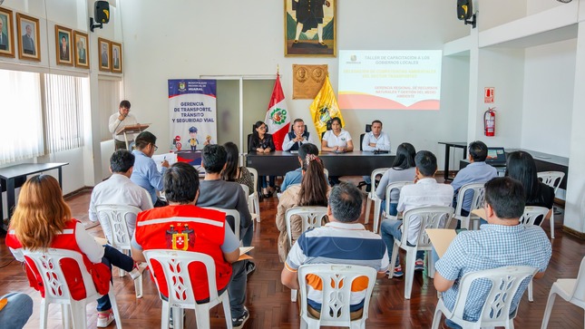 Huaral participa en capacitación sobre Certificación Ambiental para el sector transporte en la región Lima