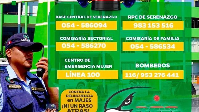 Se busca fortalecer la seguridad y la respuesta ante emergencias en el distrito