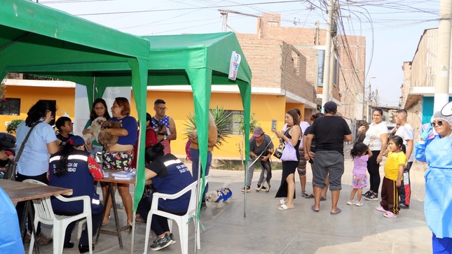 Con éxito se desarrolló la II Campaña de Bienestar, Salud y Registro Animal en Huaral