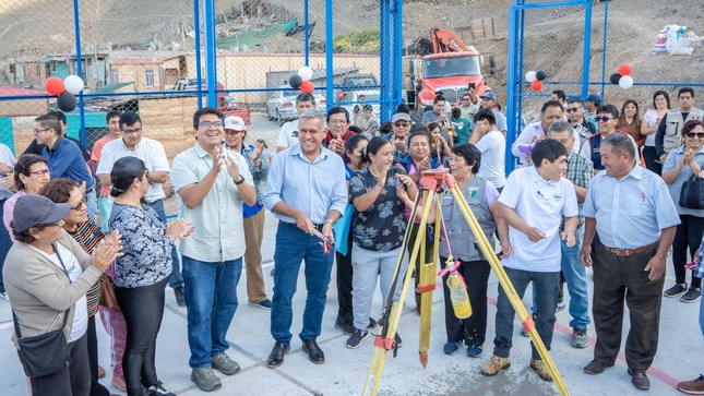Municipalidad Provincial de Huaral inaugura losa deportiva en el centro poblado Nueva Estrella