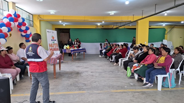¡Promoviendo una alimentación saludable en nuestra sierra huaralina! 