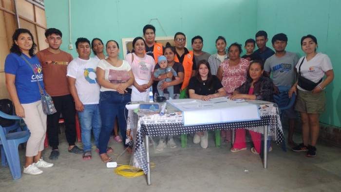 Capacitación a comités de Defensa Civil