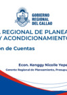 Vista preliminar de documento Exposición – Rendición de Cuentas 2024 y lo previsto a ejecutar en el año 2025 – GRPPAT