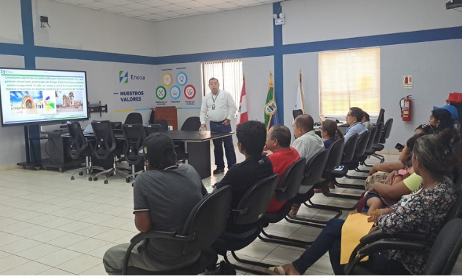 Instituciones y dirigentes vecinales unen esfuerzos contra contra conexiones eléctricas clandestinas en Tumbes