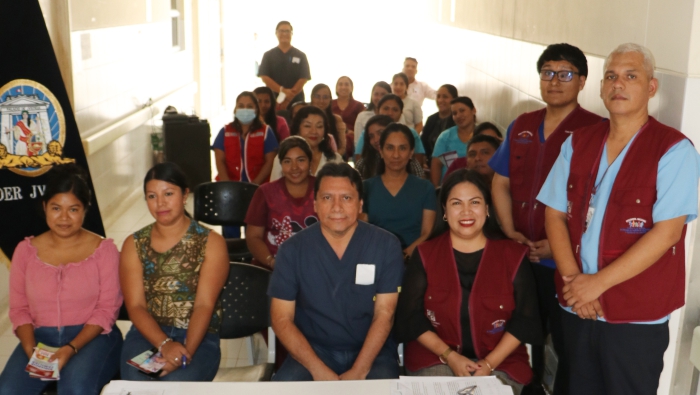 Corte de Piura capacita a personal del Hospital Nuestra Señora de las Mercedes de Paita