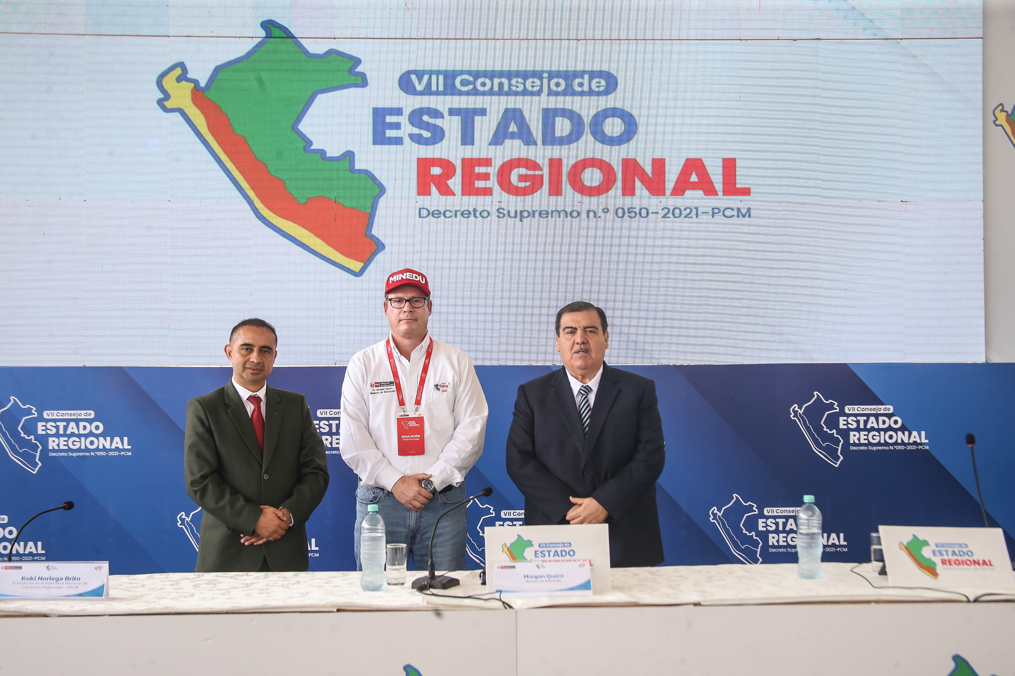 Ministro de Educación Morgan Quero: “Fortalecemos la infraestructura educativa porque la educación es prioridad nacional”