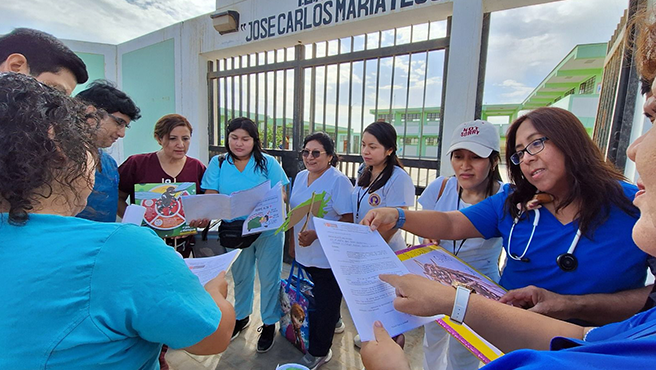 Geresa Lambayeque inició jornada integral de salud por metales pesados en caserío Eureka