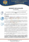 Vista preliminar de documento DECRETO DE ALCALDIA Nº 05-2024-MPQ-U