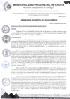 Vista preliminar de documento ORDENANZA MUNICIPAL N°06-2024-MPCH
