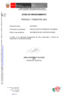 Vista preliminar de documento AVISO DE SINCERAMIENTO - INFOBRAS - I TRIMESTRE 2025