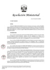 Vista preliminar de documento RM N° 00377-2025-DE (Declarar la NULIDAD DE OFICIO de la Resolución Ministerial N° 00127-2024-DE)