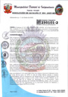 Vista preliminar de documento Resolucion de Alcaldia N° 054-2025-MDI