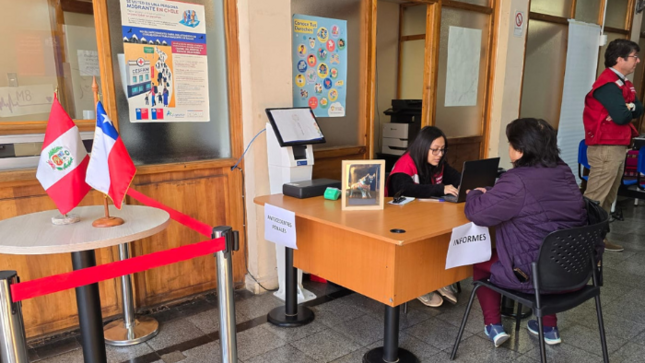 Peruanos residentes en Rancagua accedieron a servicios consulares