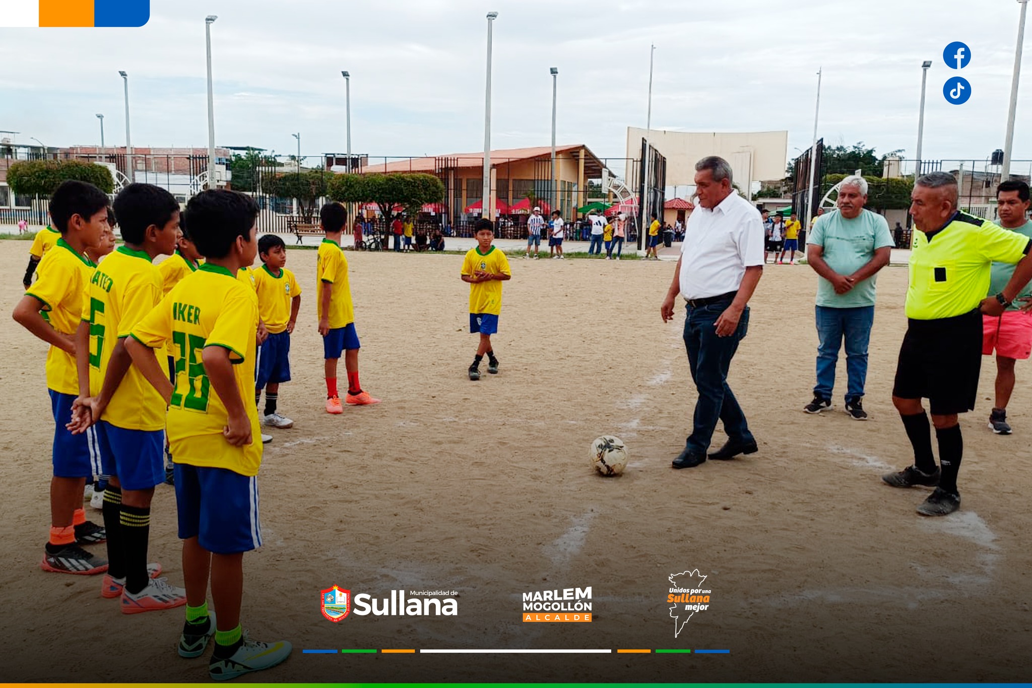 Municipalidad Provincial de Sullana impulsa campeonato deportivo “Por una Sullana educada y limpia en el polideportivo Mario Yaksetig Guzmán