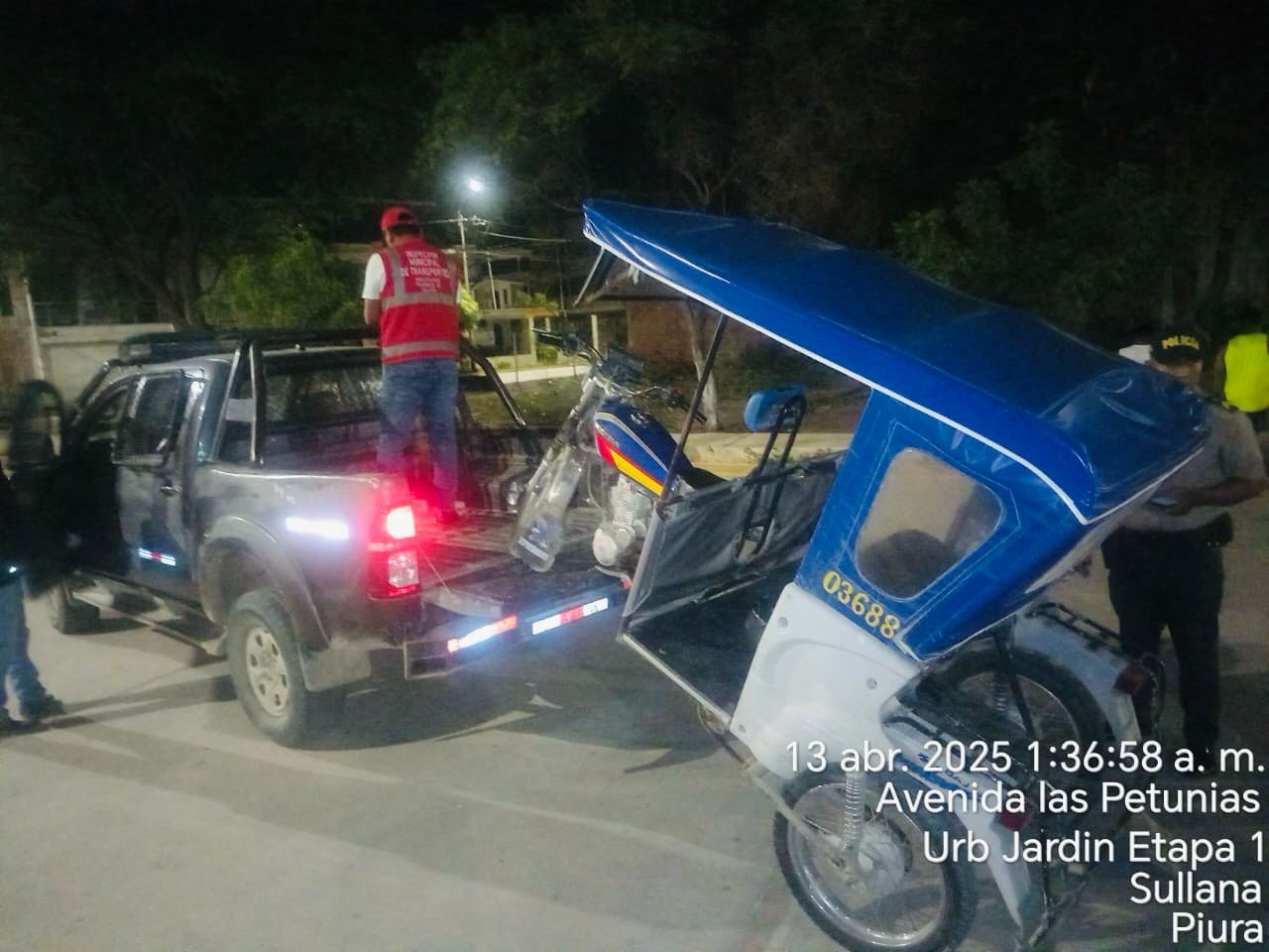 Sullana: Operativo conjunto recupera el orden en el parque Lola Cruz