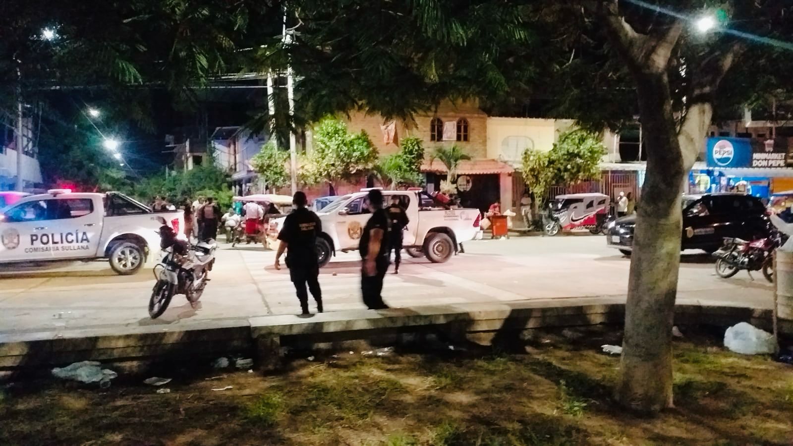 Sullana: Operativo conjunto recupera el orden en el parque Lola Cruz
