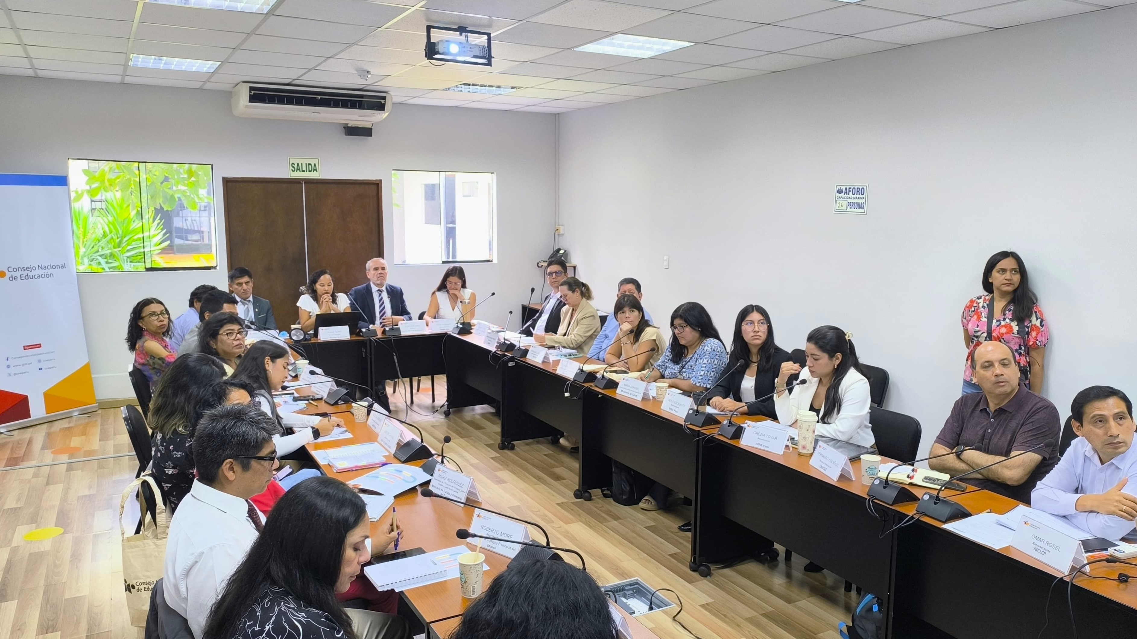 CNE inicia trabajo multisectorial para la elaboración del Plan de Desarrollo de la Educación Peruana